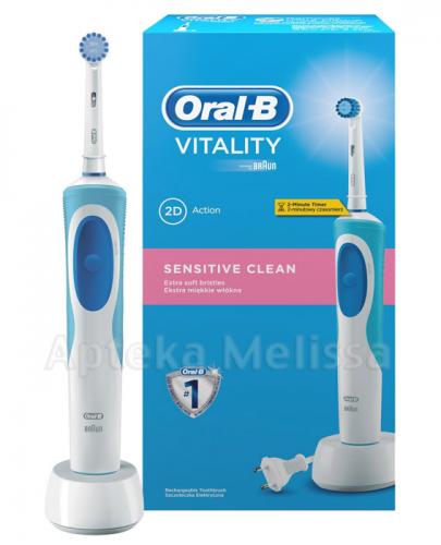  ORAL-B Akumulatorowa szczoteczka elektryczna Vitality Sensitive Clean - 1 szt. - Apteka internetowa Melissa  
