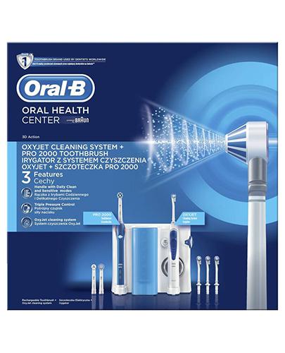  Oral-B Zestaw Pro 200 Szczoteczka elektryczna, 1 szt + Oxyjet Irygator, 1 szt. cena, opinie, parametry - Apteka internetowa Melissa  