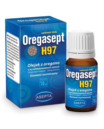  Oregasept H97 Olejek z oregano, 10 ml, cena, opinie, właściwości  - Apteka internetowa Melissa  