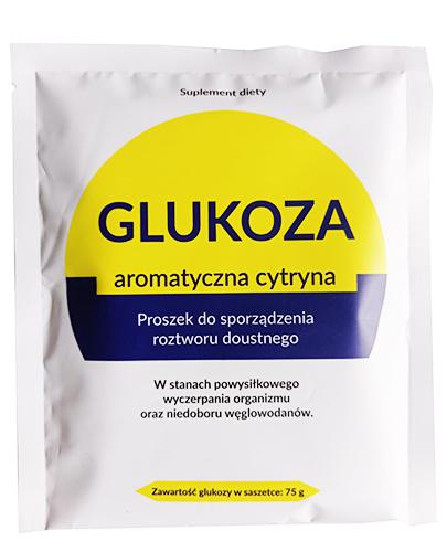  Organic Pharma Glukoza aromatyczna cytryna Proszek do sporządzenia roztworu ustnego, 75 g, cena, opinie, wskazania  - Apteka internetowa Melissa  