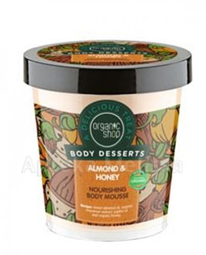  ORGANIC SHOP ALMOND&HONEY Odżywczy mus do ciała - 450 ml  - Apteka internetowa Melissa  