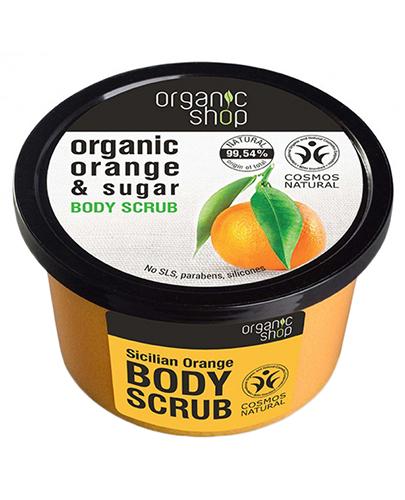  Organic Shop Peeling do ciała Sycylijska pomarańcza - 250 ml - cena, opinie, właściwości - Apteka internetowa Melissa  