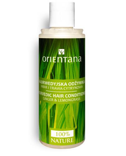  Orientana Ajurwedyjska Odżywka do włosów  Imbir i Trawa Cytrynowa - 210 ml - cena, opinie, właściwości - Apteka internetowa Melissa  
