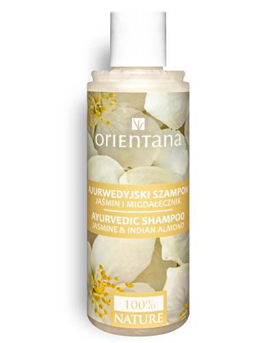  Orientana Ajurwedyjski szampon do włosów jaśmin i migdałecznik - 210 ml - cena, opinie, właściwości  - Apteka internetowa Melissa  