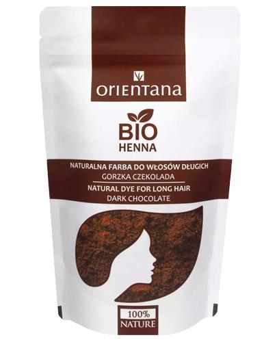  Orientana Bio Henna Gorzka czekolada - 100 g - cena, opinie, właściwości  - Apteka internetowa Melissa  