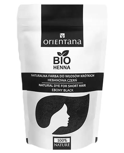 Orientana Bio Henna Hebanowa czerń - 50 g Data ważności 2021.04.30 - Apteka internetowa Melissa