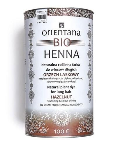  Orientana Bio Henna Orzech laskowy - 100 g - cena, opinie, właściwości  - Apteka internetowa Melissa  
