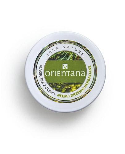 Orientana Maseczka z glinki neem i drzewo herbaciane - 50 g - cena, opinie, właściwości  - Apteka internetowa Melissa  