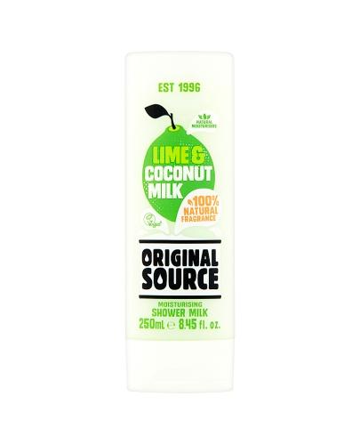  Original Source Lime & Coconut Milk Żel pod prysznic - 250 ml - cena, opinie, właściwości - Apteka internetowa Melissa  