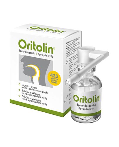  ORITOLIN Spray nawilżający do gardła - 30 ml - Apteka internetowa Melissa  