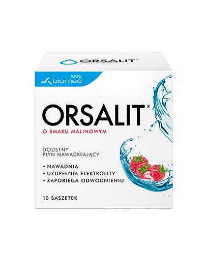 ORSALIT O smaku malinowym - 10 sasz. - Drogeria Melissa