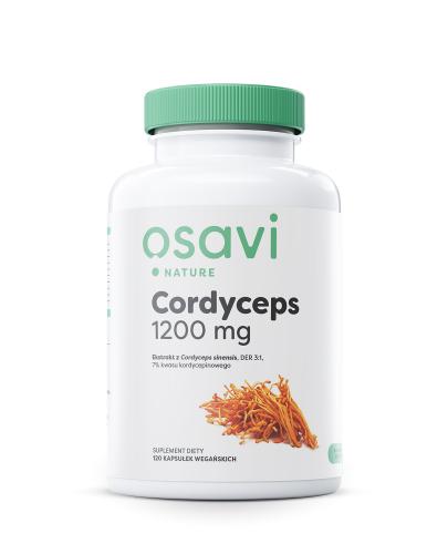  OSAVI Cordyceps 1200 mg, 120 kapsułek - Apteka internetowa Melissa  