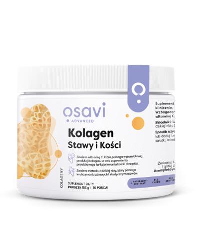 Osavi Kolagen Stawy i Kości, 153 g, cena, opinie, stosowanie