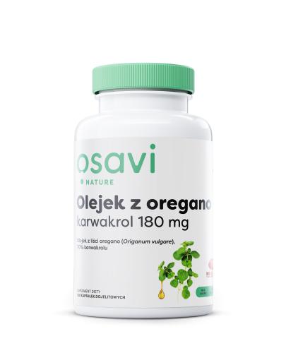  OSAVI Olejek z Oregano Karwakrol 180 mg, 120 kapsułek  - Apteka internetowa Melissa  