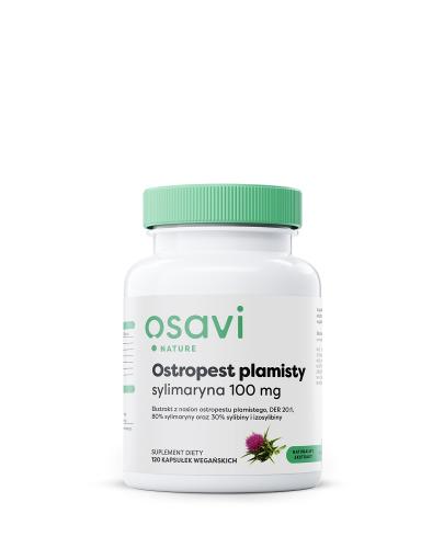  OSAVI Ostropest Plamisty Sylimaryna 100 mg, 120 kapsułek - Apteka internetowa Melissa  