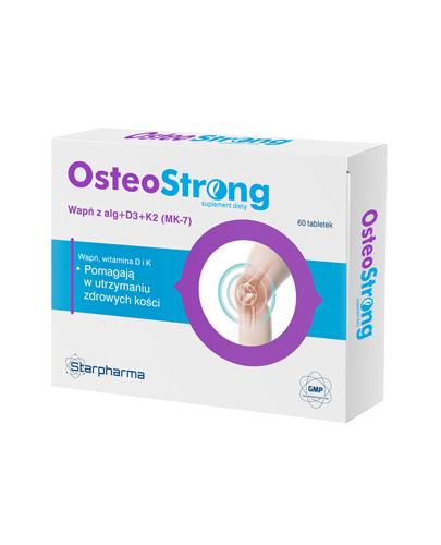  OSTEOSTRONG - 60 tabl. - pomaga w utrzymaniu zdrowych kości - cena, dawkowanie - Apteka internetowa Melissa  