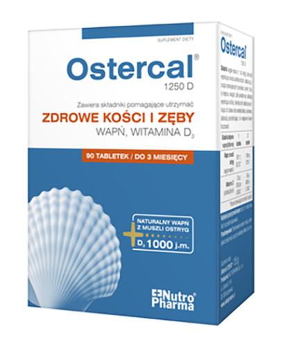 OSTERCAL 1250 D - 60 tabl. (blistry) - Apteka internetowa Melissa