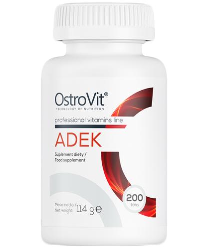 OstroVit ADEK - 200 tabl. - cena, opinie, dawkowanie - Apteka internetowa Melissa