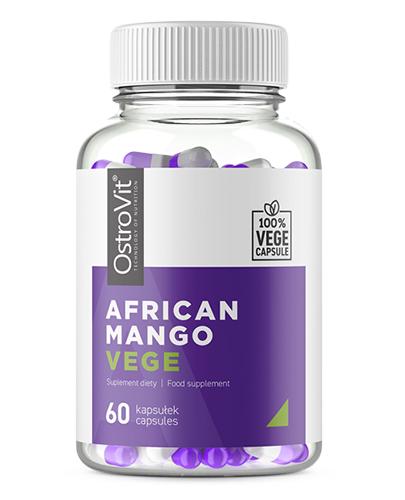  OstroVit African Mango Vege - 60 kaps. - cena, opinie, wskazania - Apteka internetowa Melissa  