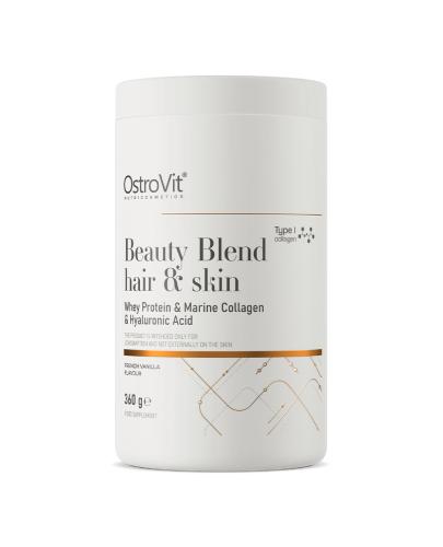  OstroVit Beauty Blend Hair & Skin smak waniliowy, 360 g - Apteka internetowa Melissa  