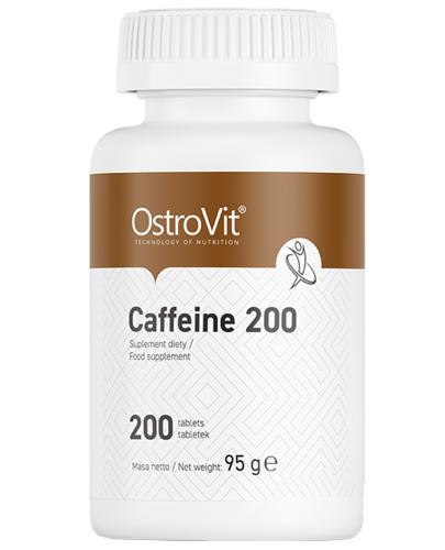  OstroVit Caffeine 200 mg - 200 tabletek - Apteka internetowa Melissa  