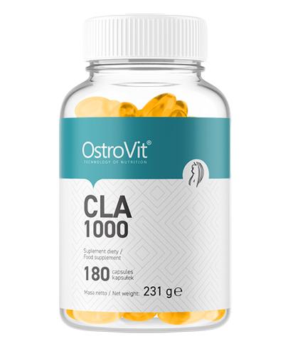  OstroVit CLA 1000 mg - 180 kaps. - cena, opinie, wskazania - Apteka internetowa Melissa  