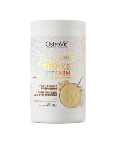  OstroVit Delicious Shake + Vitamin smak arachidowy, 400 g - Apteka internetowa Melissa  