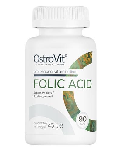  OstroVit Folic Acid, 90 tabletki - Apteka internetowa Melissa  