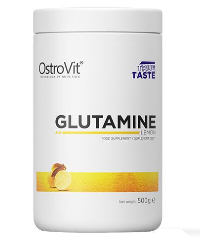 OstroVit True Taste Glutamine Lemon - 500 g - cena, opinie, stosowanie - Apteka internetowa Melissa