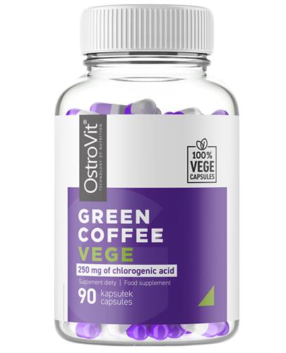  OstroVit Green Coffee Vege - 90 kaps. - cena, opinie, właściwości - Apteka internetowa Melissa  