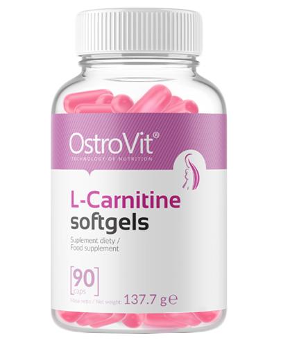 OstroVit L-Carnitine Softgels - 90 kaps. - cena, opinie, wskazania - Apteka internetowa Melissa