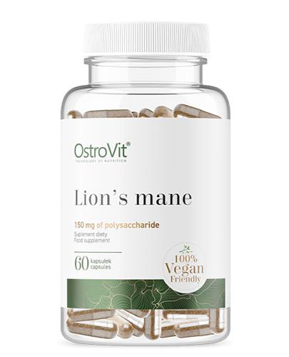  OstroVit Lion's mane 150 mg - 60 kaps. - cena, opinie, wskazania - Apteka internetowa Melissa  