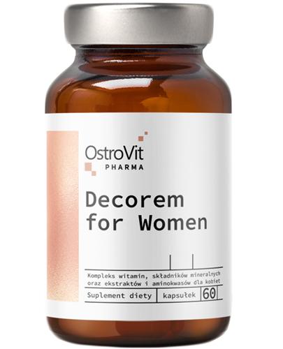  OstroVit Pharma Decorem For Women - 60 kapsułek - Apteka internetowa Melissa  