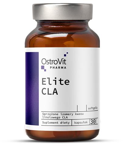  OstroVit Pharma Elite CLA  - 30 kaps. - cena, opinie, wskazania - Apteka internetowa Melissa  