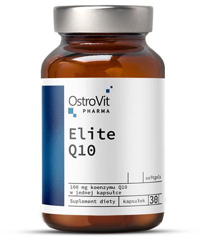  OstroVit Pharma Elite Q10 - 30 kaps. - cena, opinie, właściwości - Apteka internetowa Melissa  