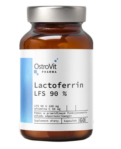  OstroVit Pharma Laktoferyna LFS 90%, 60 kaps. cena, opinie, skład - Apteka internetowa Melissa  