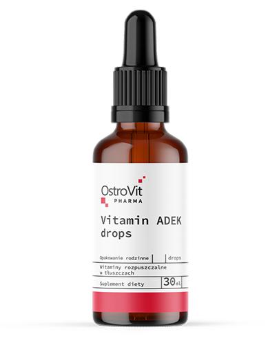  OstroVit Pharma Vitamin ADEK drops - 30 ml - cena, opinie, właściwości - Apteka internetowa Melissa  