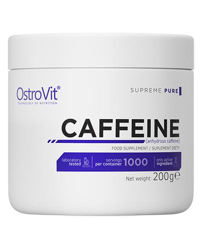  OstroVit Supreme Pure Caffeine - 200 g - cena, opinie, dawkowanie - Apteka internetowa Melissa  