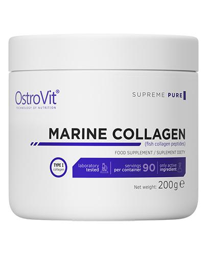  OstroVit Supreme Pure Marine Collagen - 200 g - cena, opinie, właściwości - Apteka internetowa Melissa  
