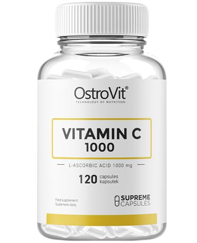  OstroVit Vitamin C 1000 mg - 120 kaps. - Apteka internetowa Melissa  