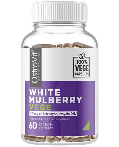  OstroVit White Mulberry Vege - 60 kaps. - cena, opinie, stosowanie - Apteka internetowa Melissa  