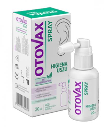  OTOVAX Spray do higieny uszu - 20 ml - Apteka internetowa Melissa  