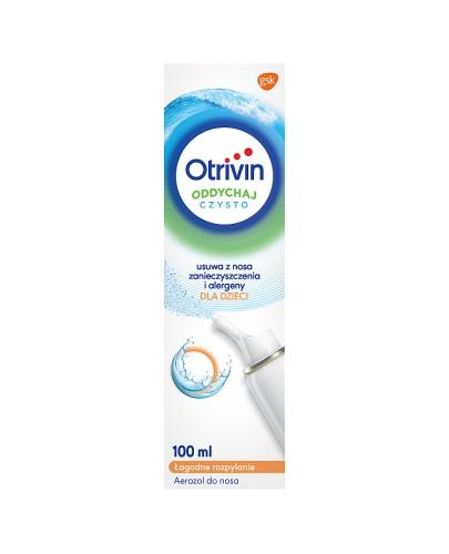 Otrivin Oddychaj Czysto Aerozol do nosa dla dzieci - 100 ml - cena, opinie, właściwości - Apteka internetowa Melissa