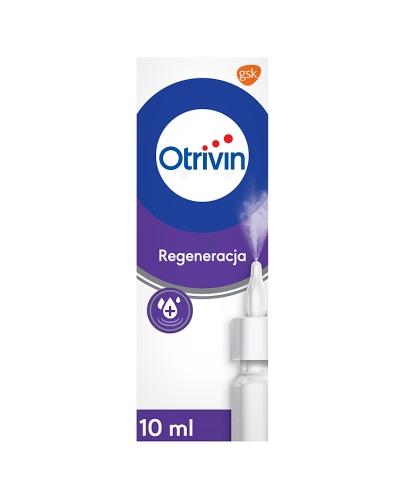OTRIVIN REGENERACJA Aerozol do nosa (1mg + 50 mg)/ml - 10 ml - udrażnianie i ochrona błon śluzowych - cena, opinie, właściwości - Apteka internetowa Melissa