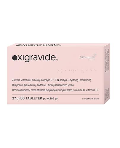  Oxigravide, 30 tabletek, wspomaganie płodności - Apteka internetowa Melissa  