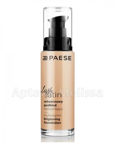 PAESE LUSH SATIN XXL Witaminowy podkład rozświetlający 32 naturalny - 50 ml - Apteka internetowa Melissa
