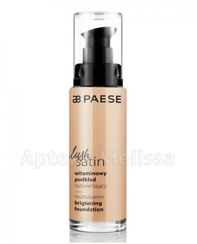  PAESE LUSH SATIN XXL Witaminowy podkład rozświetlający 32 naturalny - 50 ml - Apteka internetowa Melissa  