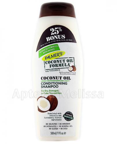  PALMERS COCONUT Szampon odżywczo-nawilżający na bazie olejku kokosowego - 500 ml - Apteka internetowa Melissa  
