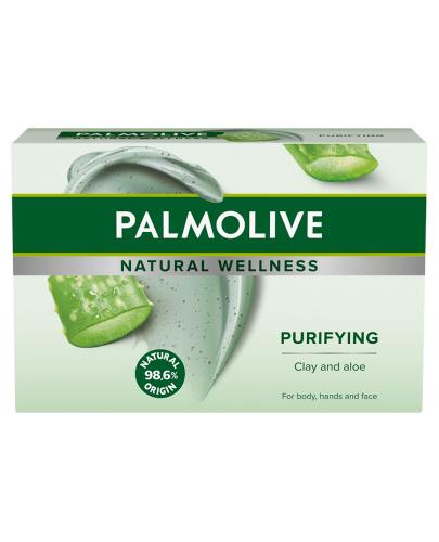  Palmolive Natural Wellness Mydło w kostce glinka i aloes, 150 g, cena, opinie, właściwości - Apteka internetowa Melissa  