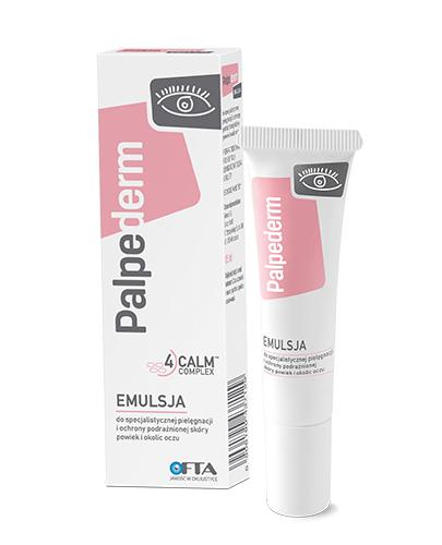 PALPEDERM, emulsja do podrażnionej skóry powiek i oczu, 15 ml